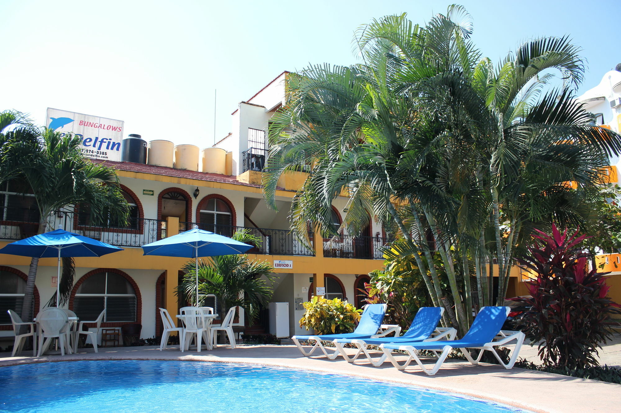 Bungalows El Delfin Rincón de Guayabitos Eksteriør bilde