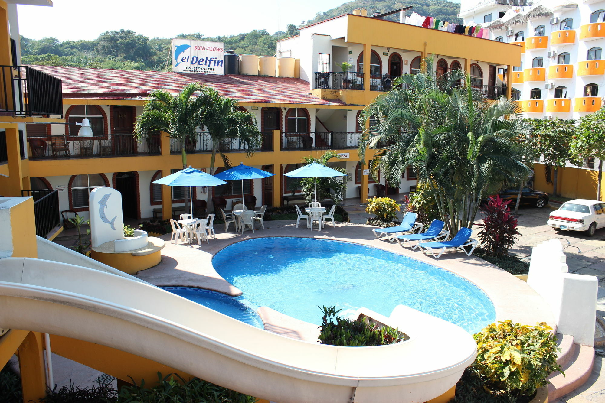 Bungalows El Delfin Rincón de Guayabitos Eksteriør bilde